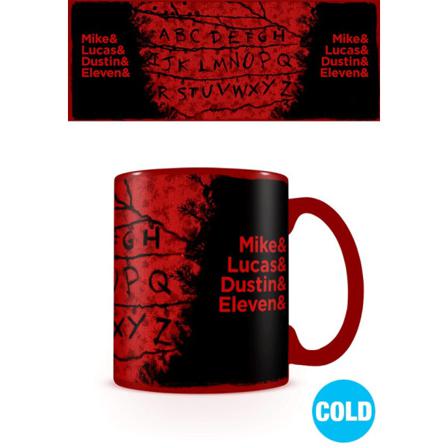 Stranger Things - R, U, N - Mugg Multifärg