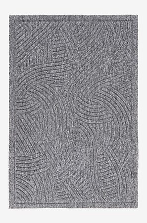Jotex - Dörrmatta 60x90 Cm Polypropylen Ljusgrå Enfärgat MELLBY - Köp Dörrmattor hos Jotex
