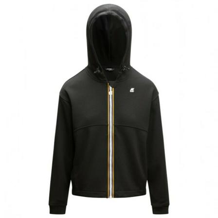 K-Way, Sweatshirts Hoodies Zwart, Dames, Maat:152 CM,Katoen