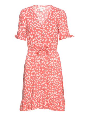 Dress Jodie Print Kort Kjole Rosa Lindex