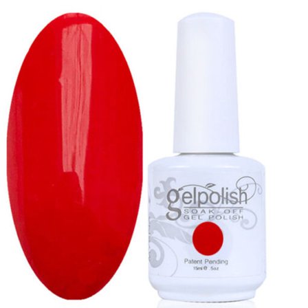 Gel Lak Gelpolish Kissproof Red