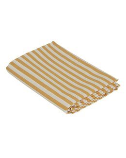 Duk stripete Svea 140x300 cm Gul