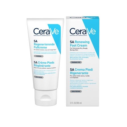 CeraVe Crema Piedi Rigenerante Pelle Molto Secca E Danneggiata