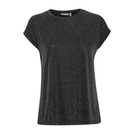 Fransa T-Shirts Sort, Dame
