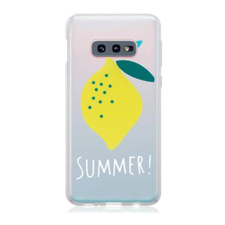 Usync Samsung Galaxy S10e Skal - Design Case Summer Transparent