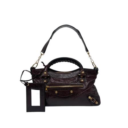 Balenciaga Vintage Pre-owned Leather balenciaga-Tass , Bruin , Dames , Maat: ONE Size Vintage Tassen