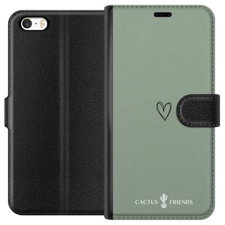 Kompatibelt Plånboksfodral till Apple Apple iPhone 5s Cactus and Friends – SageLove