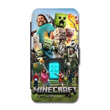 A Minecraft Movie Samsung Galaxy A55 5G Flip Mobilfodral
