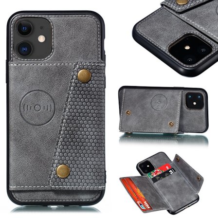 iPhone 12 - Skal med Korthållare