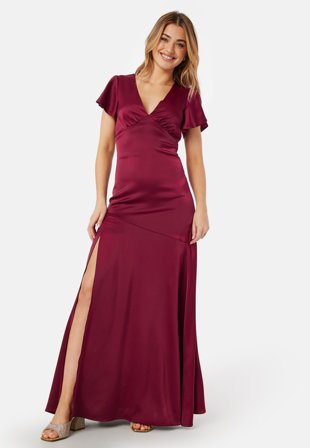 Bubbleroom Occasion Amerie Gown Bordeaux Klær