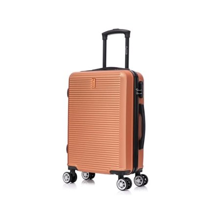 CELIMS FRANCE - Weekend Cabinväska 55x35x25 | Kabinväska EasyJet 55cm | ABS-väska | Korall