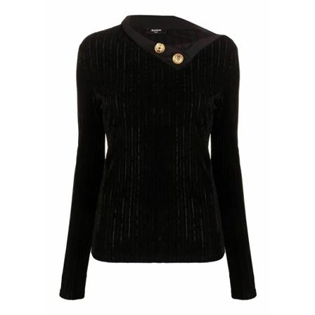 Balmain Sweater Sort, Dame