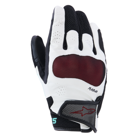 Motorhandschoenen Alpinestars Stella Mogress Airflow Dames Zwart/Gebroken Wit/Tropisch S