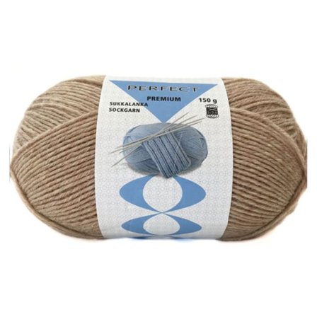 Trend-Tex Sockgarn Sytillbehör Brun 150GR