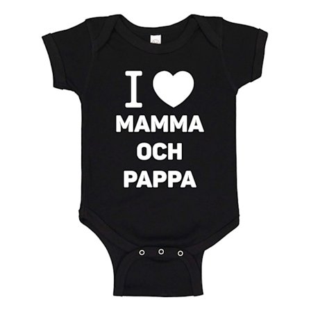 Rakastan Äitiä ja Isää - Vauvan Body