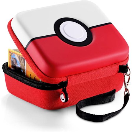 JoyHood Opbevaringsboks til Samlekort til TCG-kort, 200+ kort eller Aopan 60+ kort bæretaske, spillekortboks