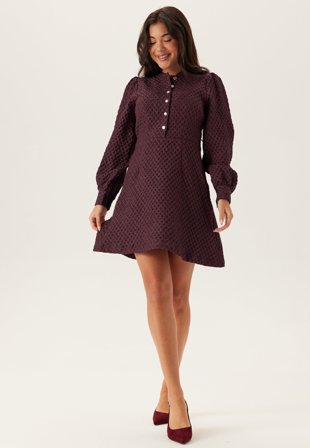 VILA-Vitaliama L/S JAQCUARD DRESS-40