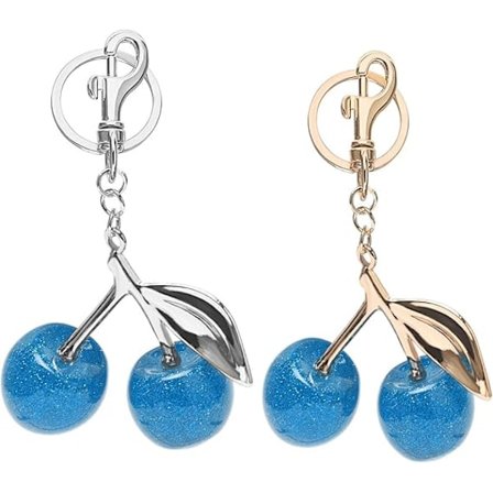 2 kpl Hedelmä Laukku Riipus Laukku Korut Avaimenperä Mansikka Kirsikka Tarvikkeet Avaimenperä Naisille Syntymäpäivä Ystävänpäivälahjat