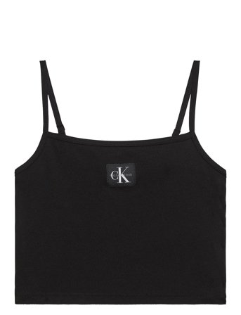 Calvin Klein Jeans | A- Woven Label Rib Cami | XS