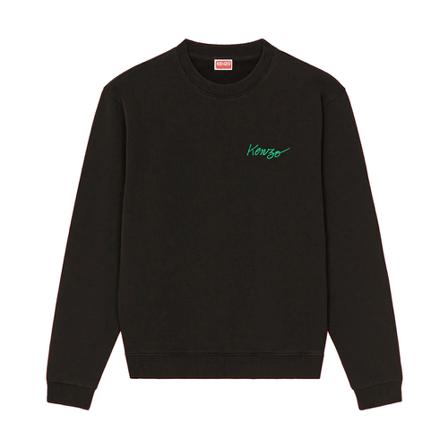 Kenzo Poppy Sweatshirt , Zwart , Heren , Maat: M