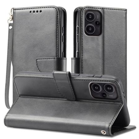 Xiaomi Redmi Note 12 Pro 5G lommebokveske PU skinn 4-LOMMER