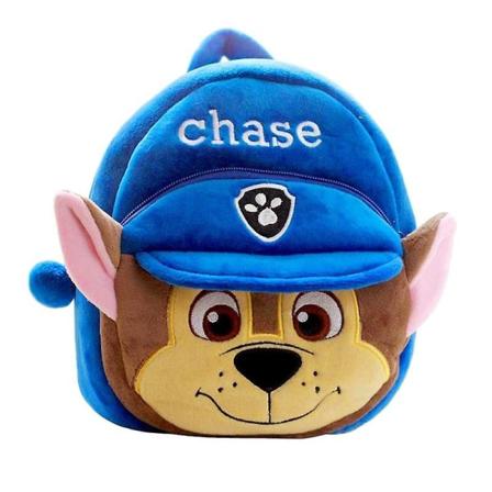 Tecknad Anime Design Plysch Skolväska 8cm-23cm / Chase