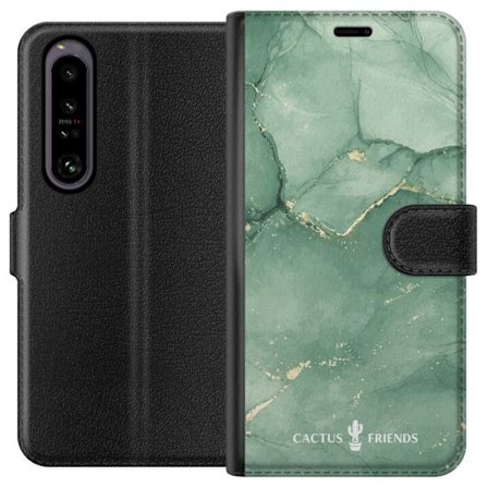 Yhteensopiva Lompakkokotelo Sony Sony Xperia 1 IV Cactus and Friends – JadeVeins