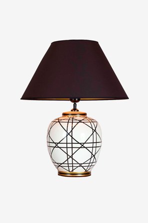 PR Home - Bordlampe New York - Hvit - Bordlamper - Fra Homeroom
