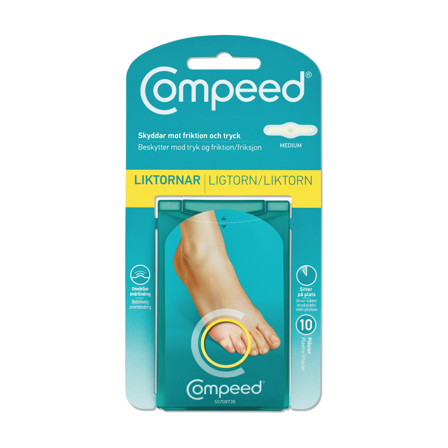 Compeed Liktornplaster Medium, 10 stk.