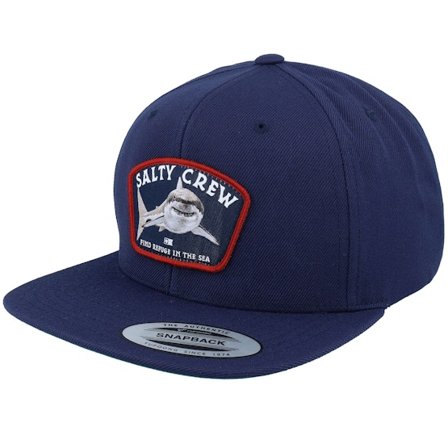 Salty Crew - Blå snapback Keps - Lurking Navy Snapback @ Hatstore