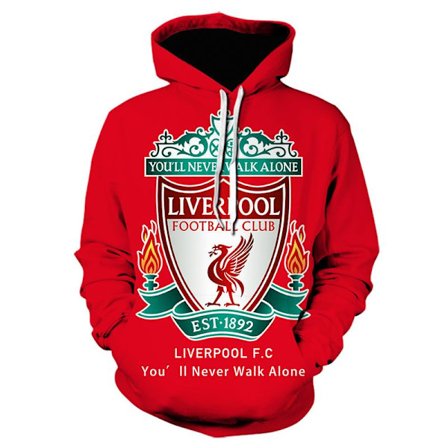 Het 2025 Jalkapalloseuran pitkä collegepaita, huppari suurella graafisella painatuksella 2122 2122