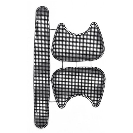 Underarmsväska Mesh Stickning Foder Vävning Plast Mesh Sheet Ac