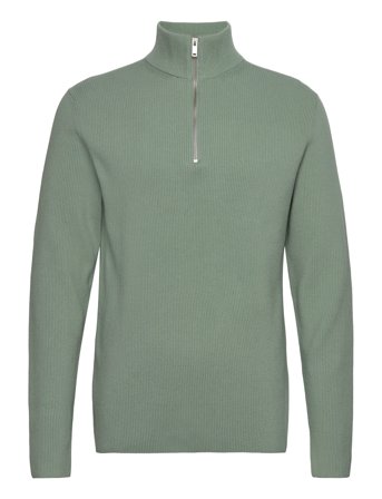 Lindbergh | Half Zip Rib Knit | XL