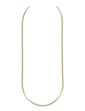 Chase Charlize Neck 42 Plain G Accessories Jewellery Necklaces Chain Necklaces Gold SNÖ Of Sweden