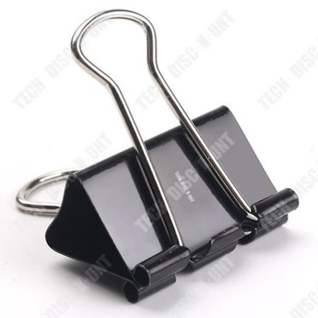 Mini tegneklemmer - TD - 48 stk - Metall - 25mm - Høy kvalitet