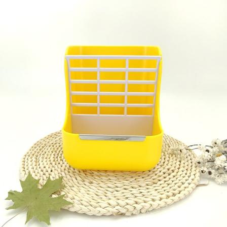 Heinäsyöttölaite kaneille, 2-in-1-syöttölaite ja heinätelineen ruoka-annostelija