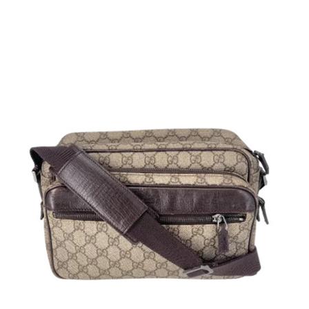 Gucci Vintage, Pre-owned Coated canvas gucci-bags Bruin, Dames, Maat:ONE Size