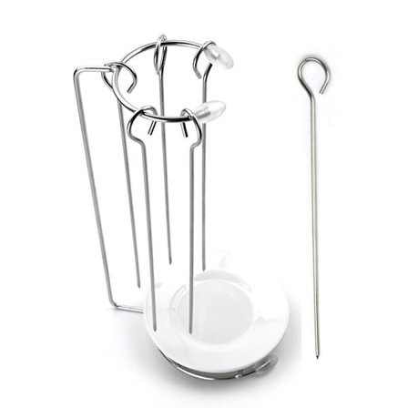 Hängställning för grill i rostfritt stål Multifunktionell hållbar grill Praktiska köksprylar