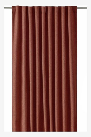 Svanefors - Gardin 2-pak Greenwich - Brun - Gardinfag med rynkebånd - Fra Homeroom