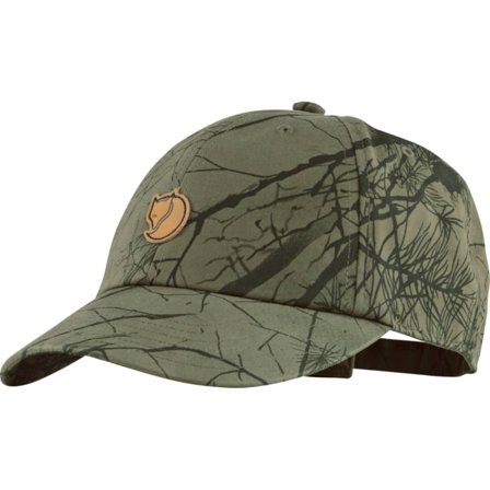 Fjällräven Lappland Camo Cap Unisex caps Green S/M