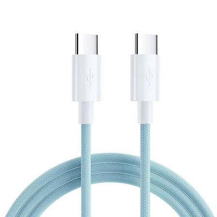 SiGN Boost USB-C till USB-C Kabel 60W 1m - Blå
