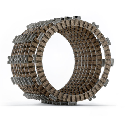 Hinson Fiber Kopplingsplattssats - Yamaha WR 450F 2024-2026