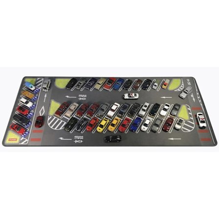 1/64 Parkeringsplads Matte Modelbil Køretøjs Scene Display Stor Garage Legetøj Mus Pad *1 W