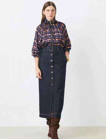 SUNCOO Paris Fancy - Navy - L