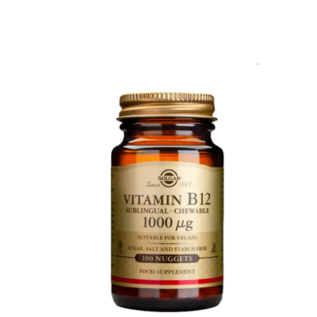 Solgar Vitamin B-12 1000mcg 100 tabletter