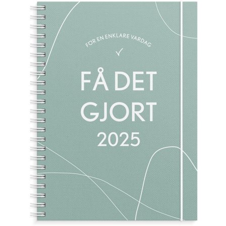 Kalender 2025 Få det gjort grønt