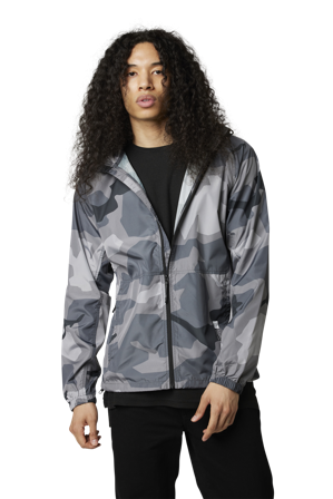 Takki FOX Geology Maastokuvio WindBreaker Musta Maastokuvio M