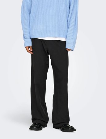 ONLY & SONS Onsjeremy Loose Pleat 0334 Pant - Black - 30 x 30