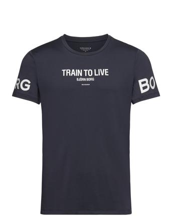 Borg Graphic T-Shirt Black Björn Borg