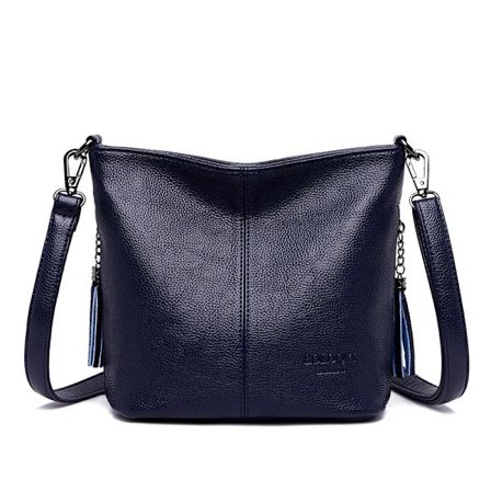 Äkta Tofsar Dam Hand Crossbody Väskor För Kvinnor Läder Lyx Handväskor Och Handväskor Dam Axelväskor Designer Hink Sac